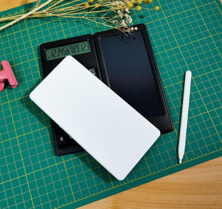 เครื่องคิดเลข2in1,เครื่องคิดเลขพร้อมกระดาน LCD,เครื่องคิดเลขเขียนได้,สามารถจดบันทึกได้