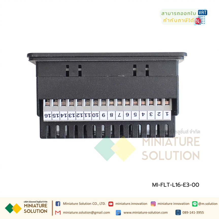 Multispan FLT-L16-E3-00 Fault Announciator with Touch Screen จอแสดงข้อมูล แจ้งเตือนผิดปกติ Modbus RS485