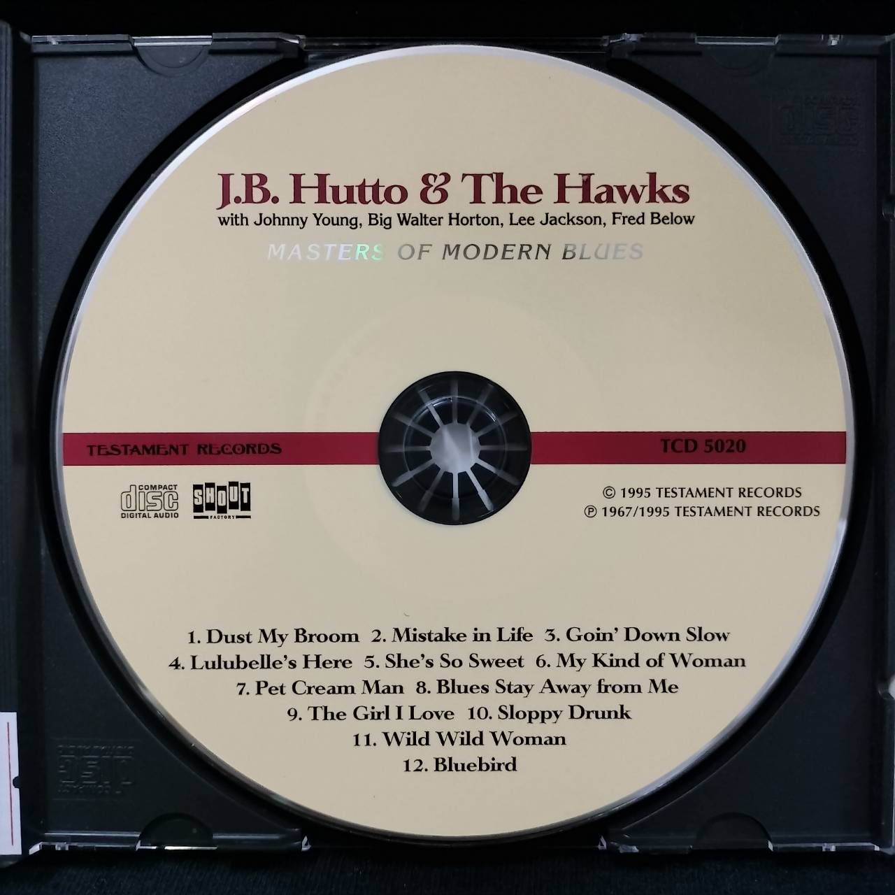 J.B. Hutto & The Hawks – Masters Of Modern Blues / USA / แผ่นสวย