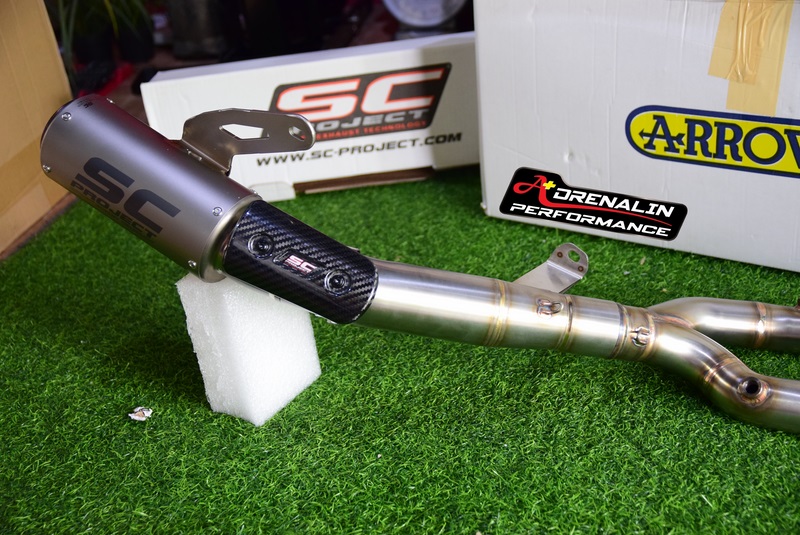 Arrow คอฟูล สำหรับ S1000RR 2020+ ไทเทเนียม และ แสตนเลส (For Exhibition only)
