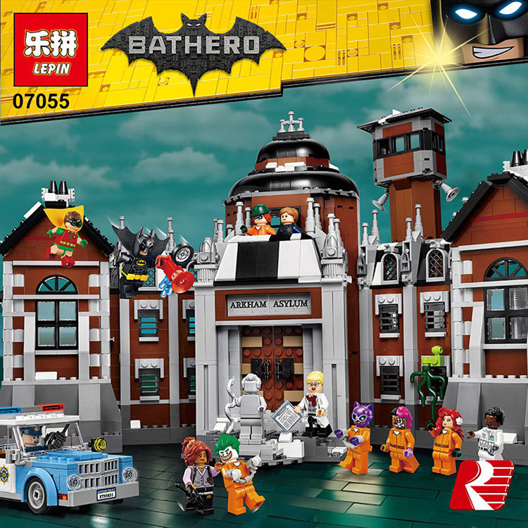 เลโก้จีน LEPIN.07055 ชุด Batman Movie Arkham Asylum
