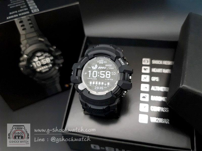 CASIO G-SHOCK นาฬิกาข้อมือ นาฬิกากันน้ำ นาฬิกาของแท้ ประกันศูนย์ CMG 1 ปี รุ่น GSW-H1000-1A