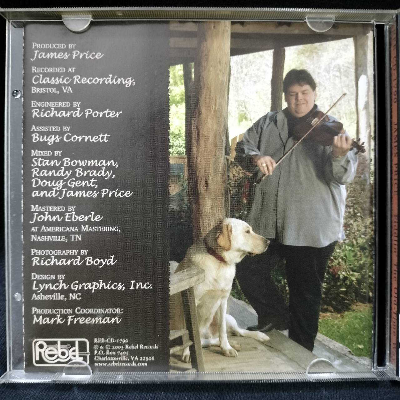 James Price – Fiddlin' The Old-Time Way / USA / แผ่นดี