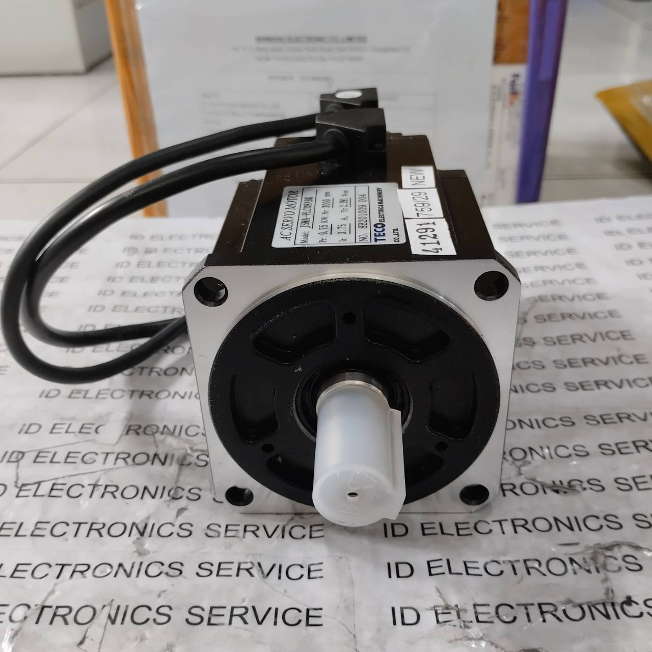 JSMA-PLC08ABK TECO SERVO MOTOR