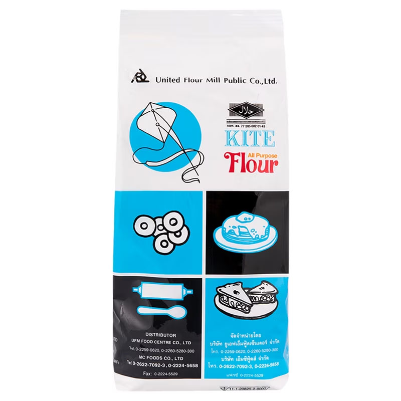 แป้งอเนกประสงค์ตราว่าว 1 กก. Kite Brand UFM All Purpose Flour 1 Kg. (01-0032-01)