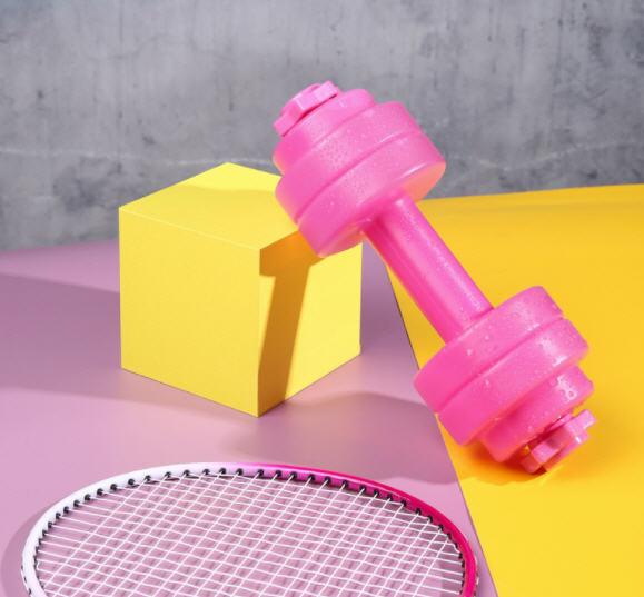 กระบอกน้ำดัมเบล,ขวดน้ำดัมเบล,แก้วน้ำพลาสติก,แก้วน้ำดัมเบล,830ML