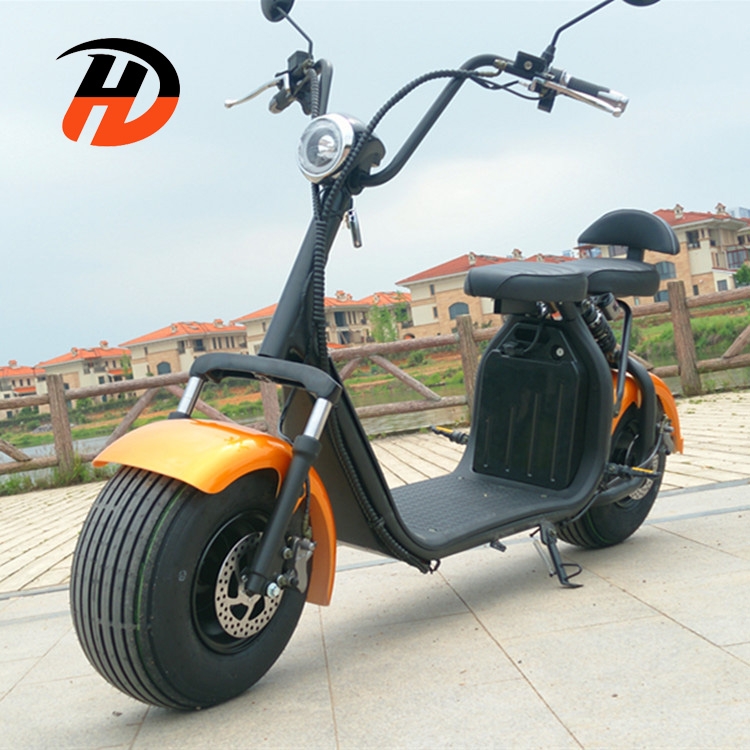 Scooterไฟฟ้า Harley รุ่นไหม่ล่าสุด สุดเท่ ล้อใหญ่ แบต Lithiumไฟอย่างแรง60V 1000W ใช้ง่าย พร้อมสายชาร์ตไฟฟ้ารับน้ำหนักได้200ก.ก