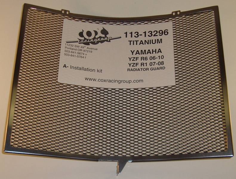 การ์ดหม้อน้ำ COX RACING สำหรับ R6 \'08-14