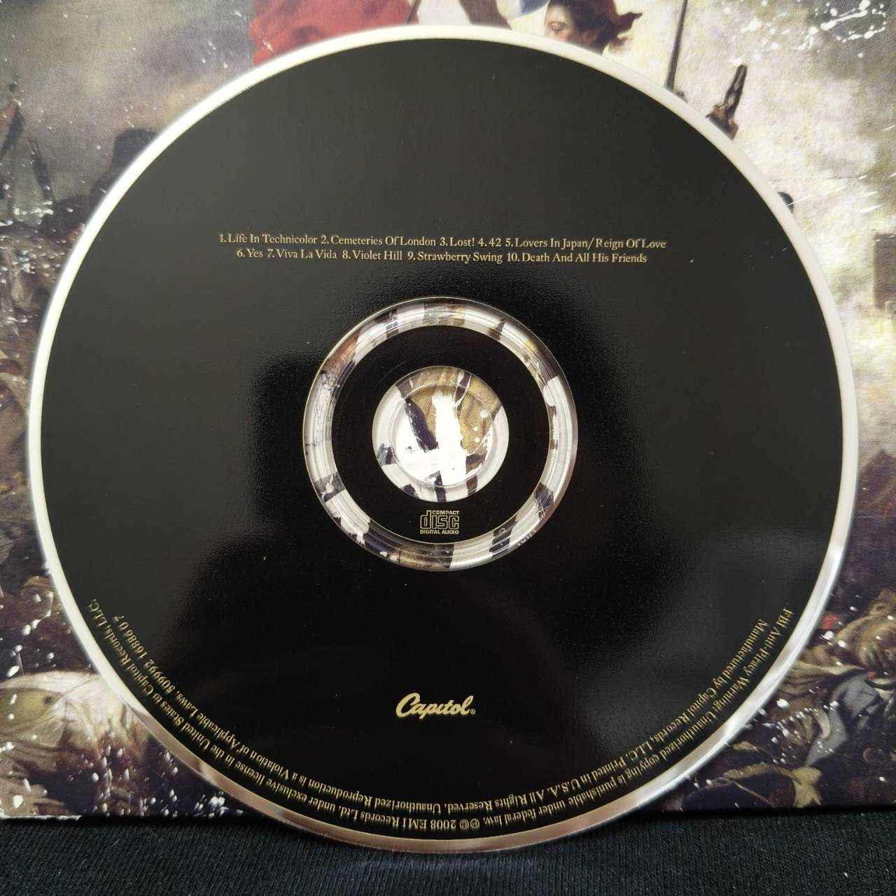 Coldplay – Viva La Vida Or Death And All His Friends / USA / กล่องกระดาษเก่าเก็บ / แผ่นสวย