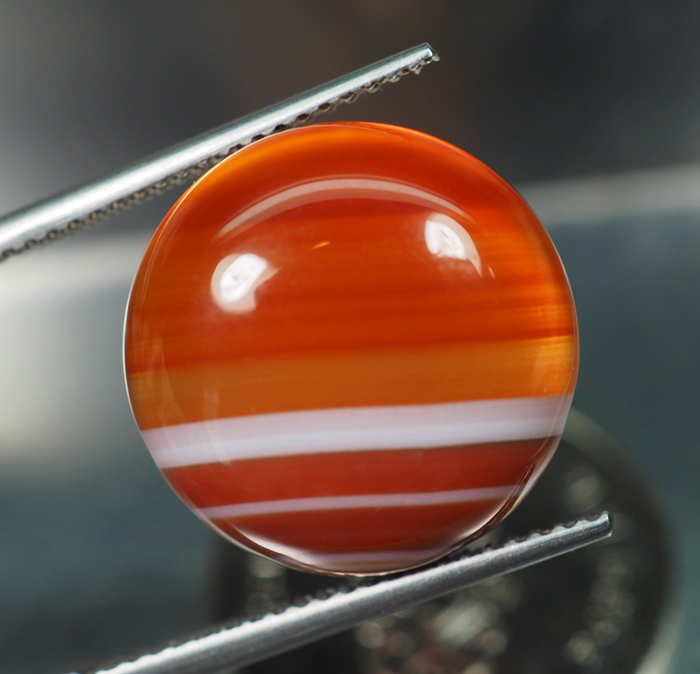 อะเกต (Multi Color Onyx Agate) 10.75 กะรัต