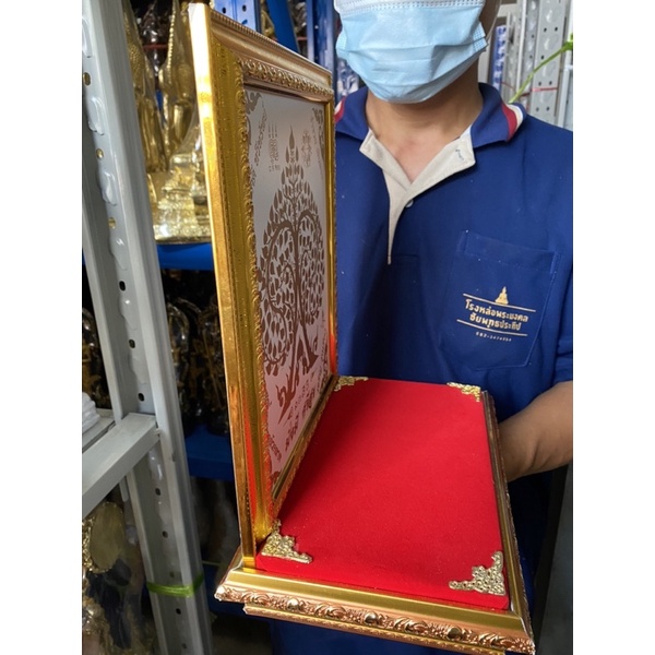 ฐานวางพระ ฐานพระ ฐานรองพระ กว้าง11นิ้ว สูง13นิ้ว ลึก7นิ้ว