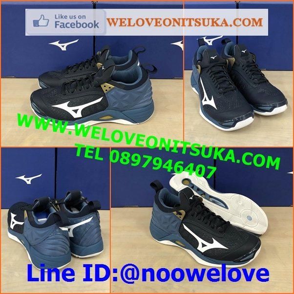 Mizuno Wave Momentum สุดยอดรองเท้าอินดอร์ หรูหรา สีสวย พื้นหนา นุ่มใส่สบายเท้า เบา น่าใช้ V1GA191298