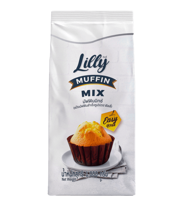 Lilly Muffin Mix แป้งมัฟฟินมิกซ์ 1 Kg. (01-8259)