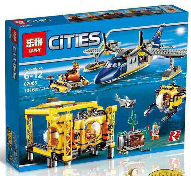 เลโก้จีน LEPIN.02088 ชุด City Deep Sea Operation Base