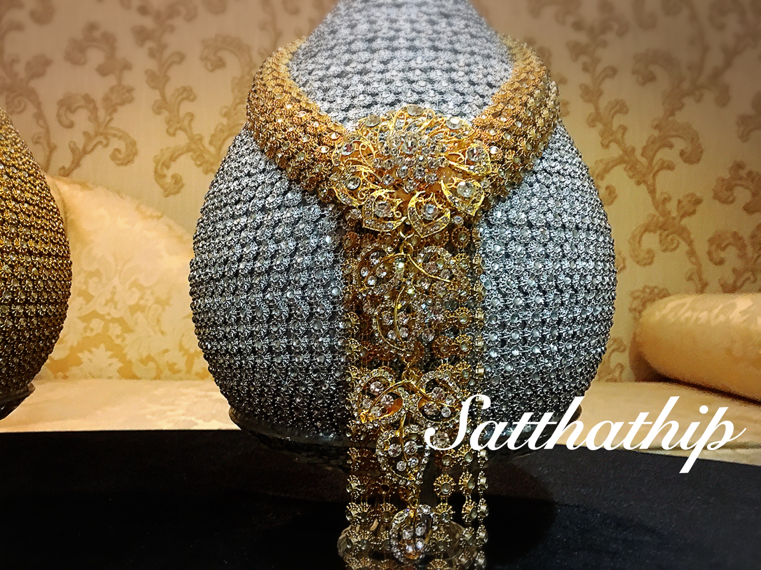 พานพุ่ม - พานพุ่มสักการะ - พานพุ่มเงินทอง - พานพุ่มนพเก้า - Phan bush