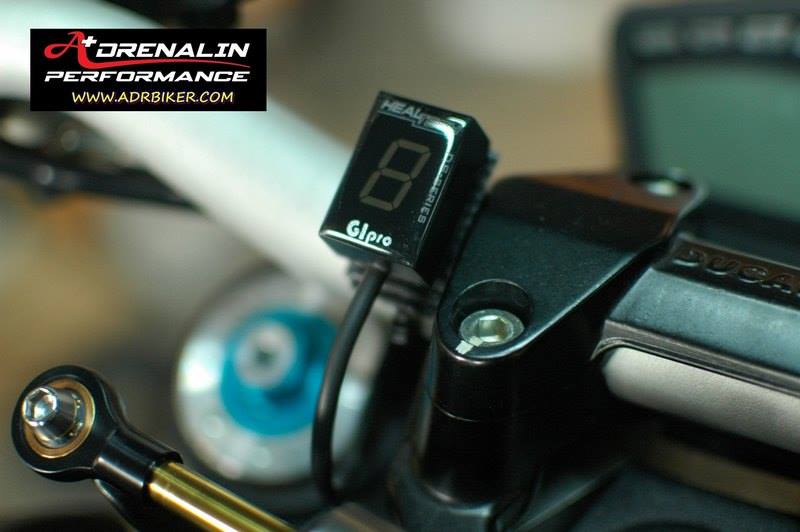 ไฟบอกเกียร์ (Gear Indicator) - Healtech สำหรับ Ducati street fighter 848, 1098
