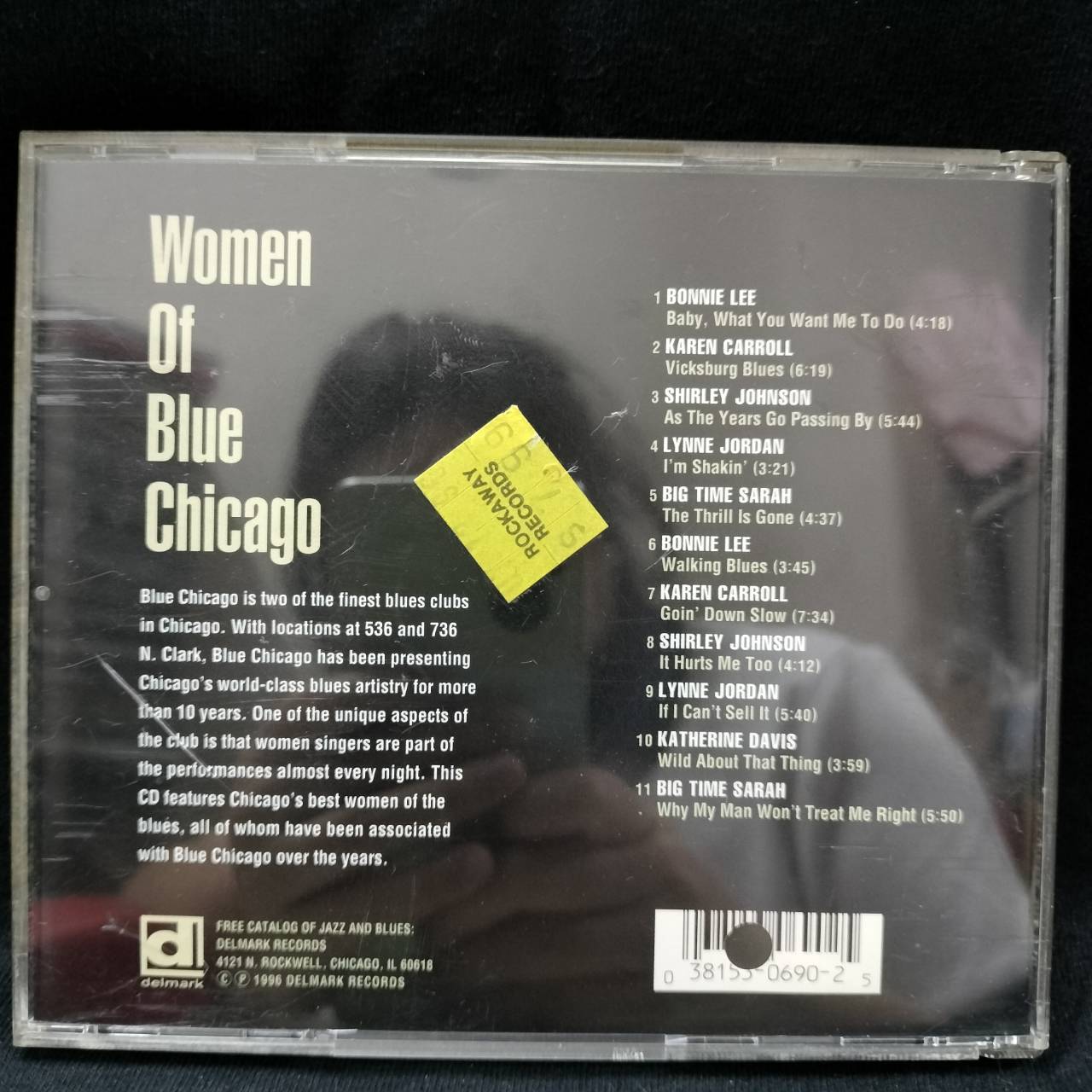 Various – Women Of Blue Chicago / USA / ปกเจาะ / แผ่นดี