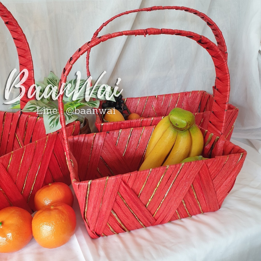 กระเช้า Code-005 VIP ทรงเหลี่ยม