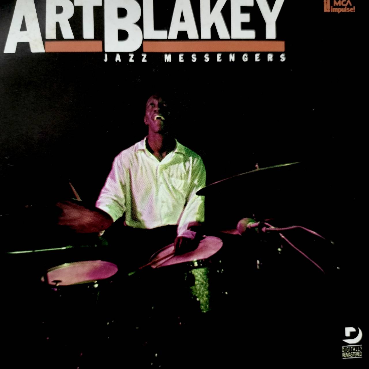 Art Blakey & The Jazz Messengers – Art Blakey & The Jazz Messengers / JAPAN / ปกมีจุดเหลือง / แผ่นดี