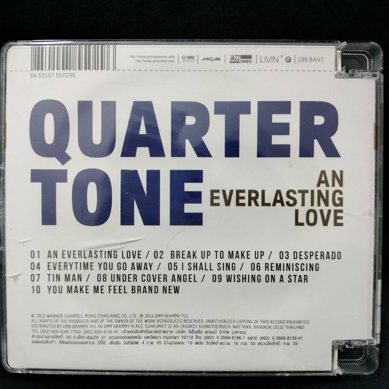 GRAMMY – Quarter Tone An Everlasting Love / แผ่นดี