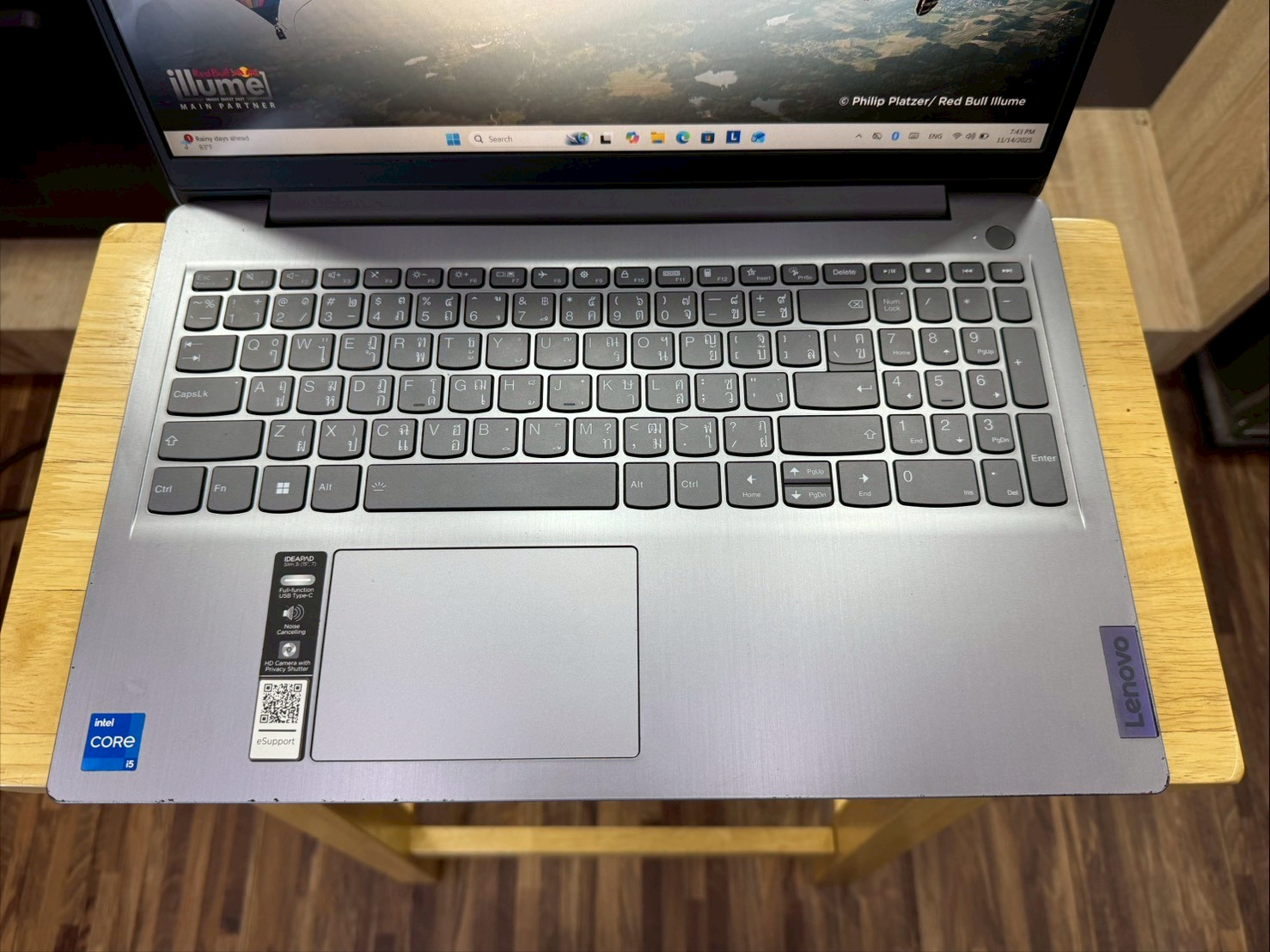 Lenovo IDEAPAD 3 15IAU7-82RK00ABTA (ARCTIC GREY)