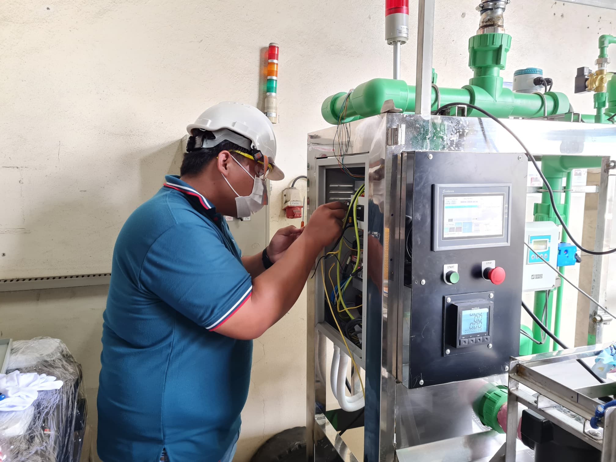 Support Program Contorl Test PUMP Machine x FASCO MOTORS