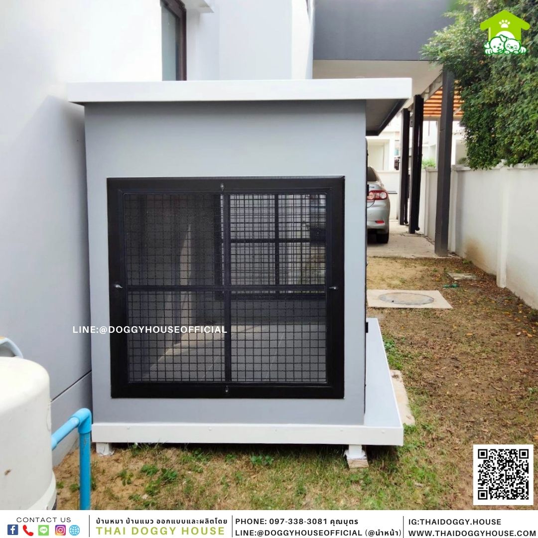 บ้านหมา แบบบ้าน Box Style