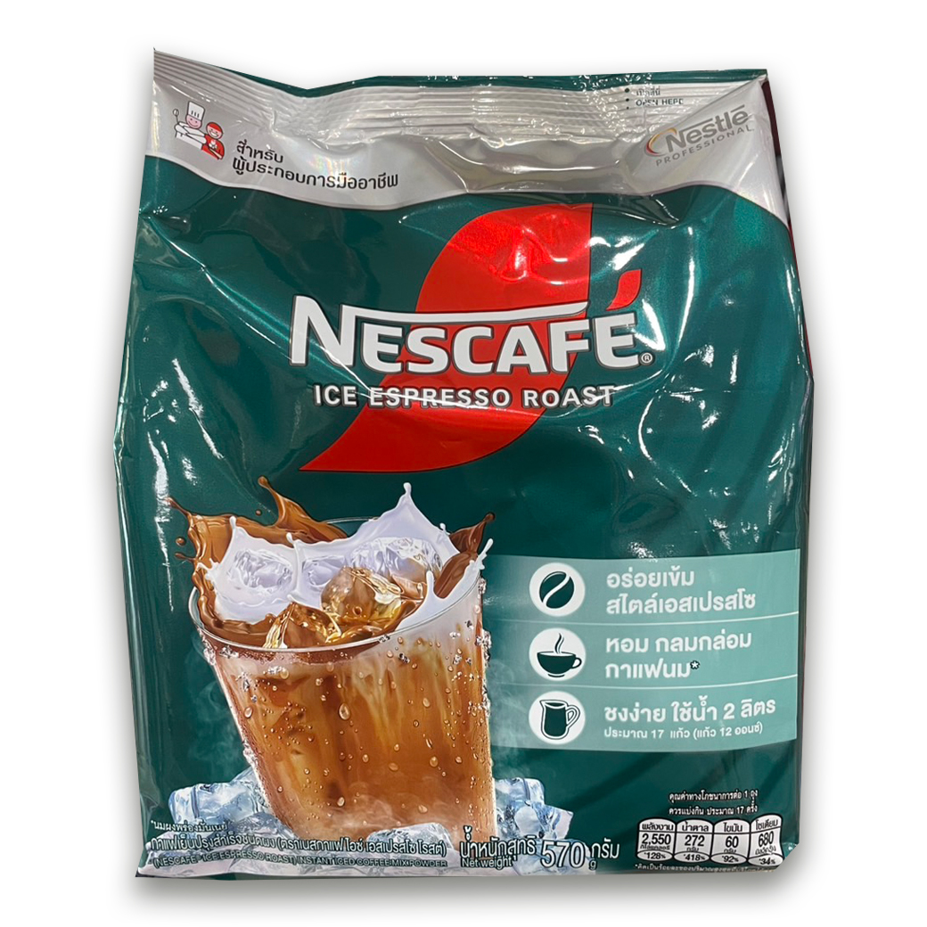 กาแฟเย็น เอสเพรสโซ่ โรสต์ ตรา NESCAFE Ice Espresso Roast ขนาด 570 g. (05-7947)
