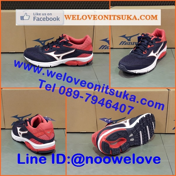 Mizuno Wave Surge สีกรมท่า รองเท้าวิ่ง รุ่นใหม่ ยอดนิยม สีสวย นุ่มใส่สบายเท้า เบา น่าใช้ J1GC171307