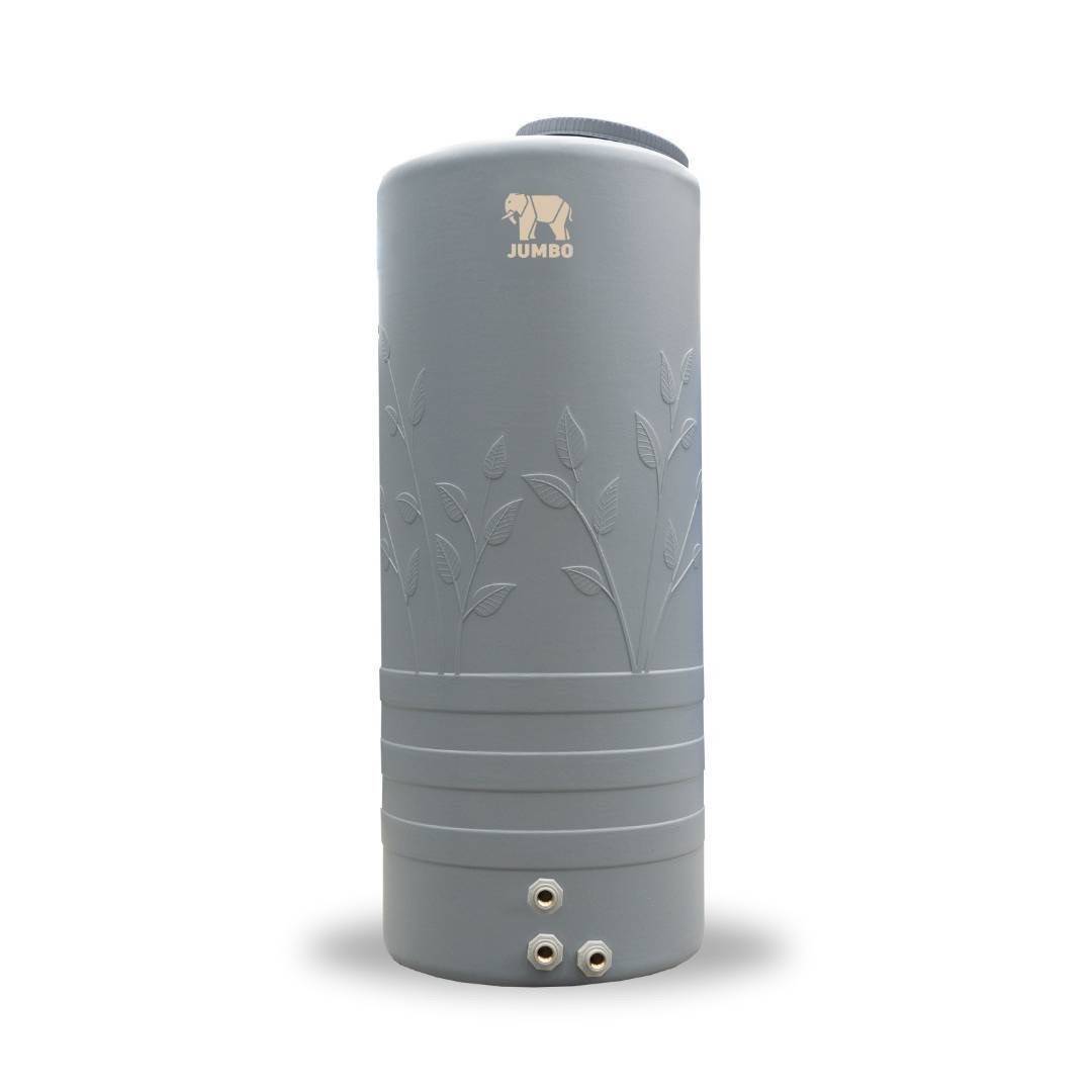 ถังเก็บน้ำบนดินPE จัมโบ้ ONYX Gray ขนาด 700 ลิตร รุ่น JON700T ป้องกันตะไคร่น้ำ **แถมลูกลอยฟรี**