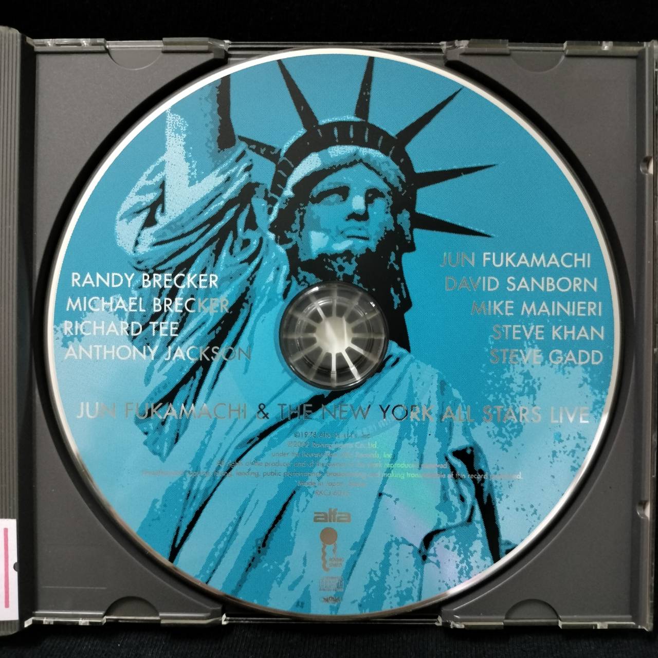 Jun Fukamachi & The New York All Stars – Live / JAPAN / แผ่นดี