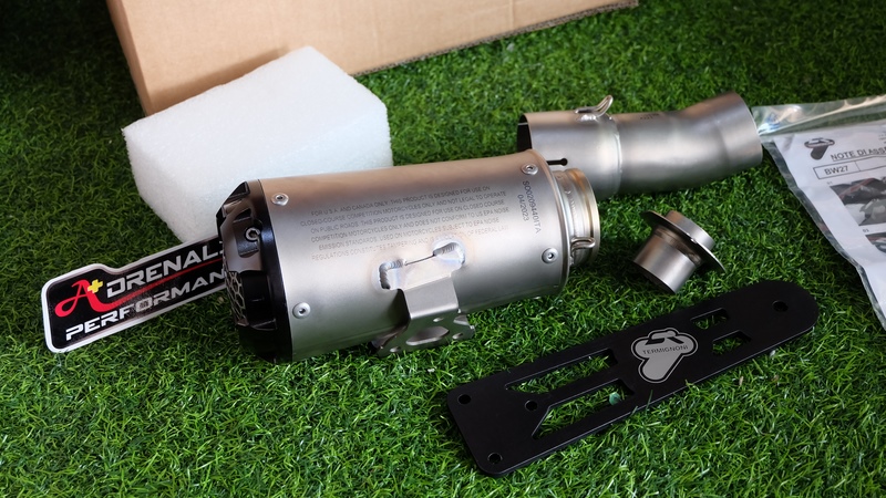 ท่อ Termignoni สำหรับ S1000RR 2020+ รุ่น GP2R ไทเทเนียม ปากตะแกรง (For Exhibition only)