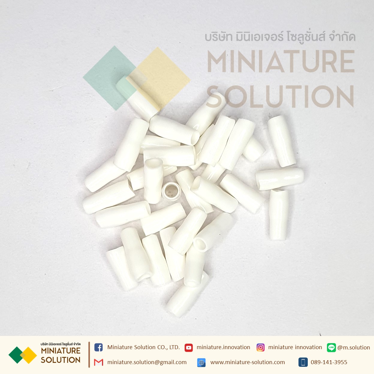 ปลอกหุ้มหางปลา เบอร์ V001-V100 ใช้กับหางปลาเบอร์ 1.5 - 100 Sqmm WIRE END CAPS (100ชิ้น/ถุง)