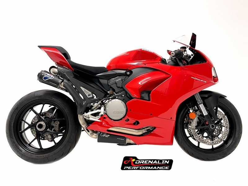 ท่อ Termignoni full สำหรับ V2 2020+ ปลายไทเทคู่ดำ ออกท้าย SBK Edition