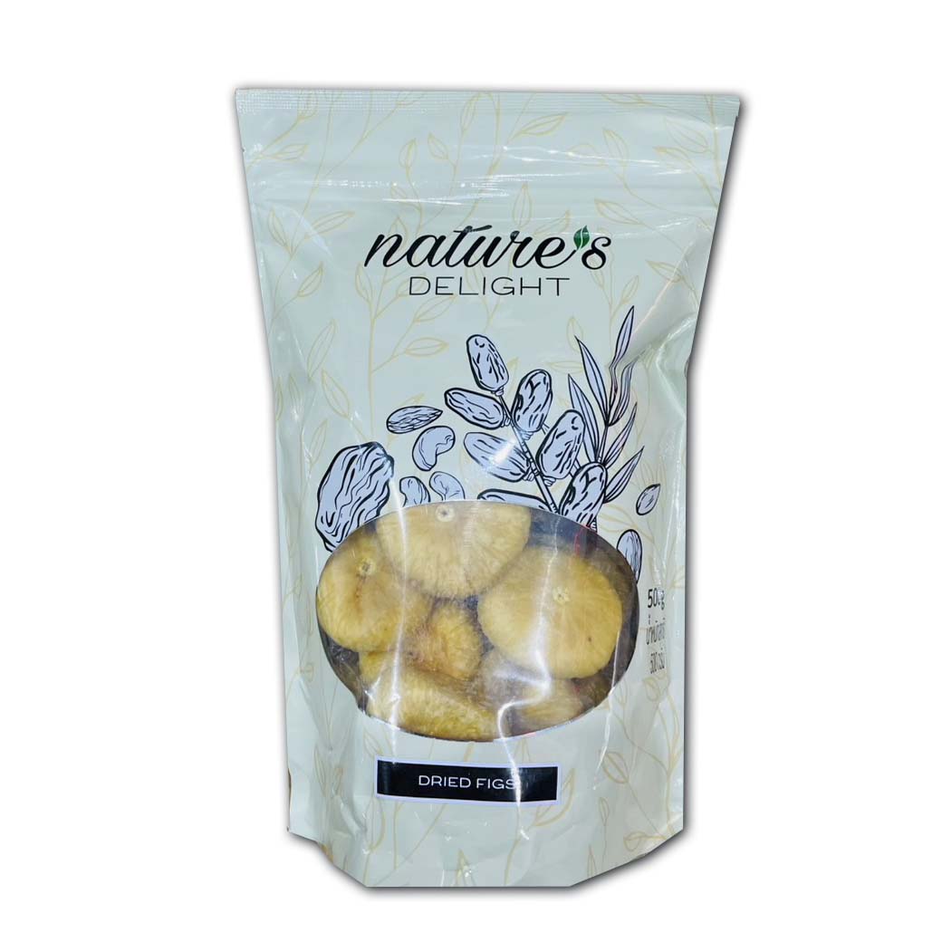 Nature's Delight ลูกฟิกส์แห้งตุรกี Turkish Dried Figs 500 g. (08-8207)
