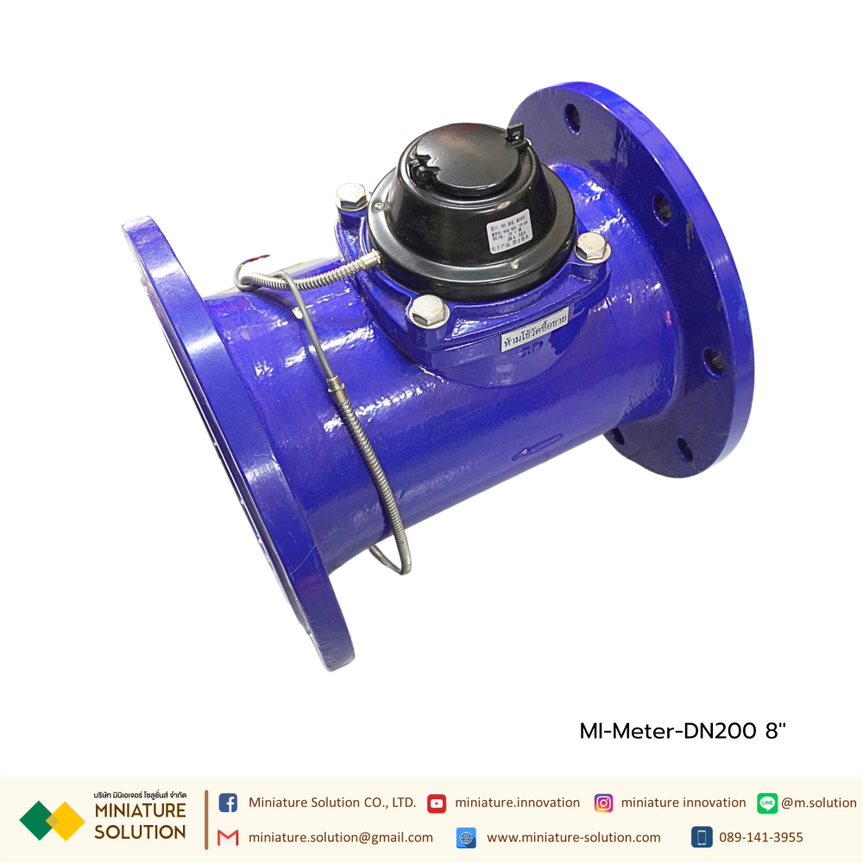 มิเตอร์วัดการใช้น้ำ RS485 Water Flow Meter RS485 MODBUS output DN40 1 1/2"/ DN65 2 ½"/ DN80 3"/ DN125 5"/DN150 6"/DN200 8"