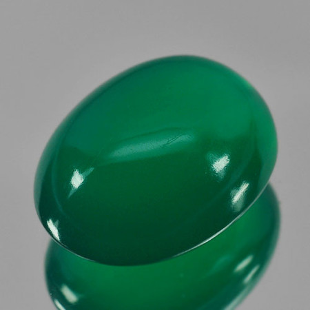 คาลซิโดนีสีเขียว (Green Chalcedony) 13.80 กะรัต