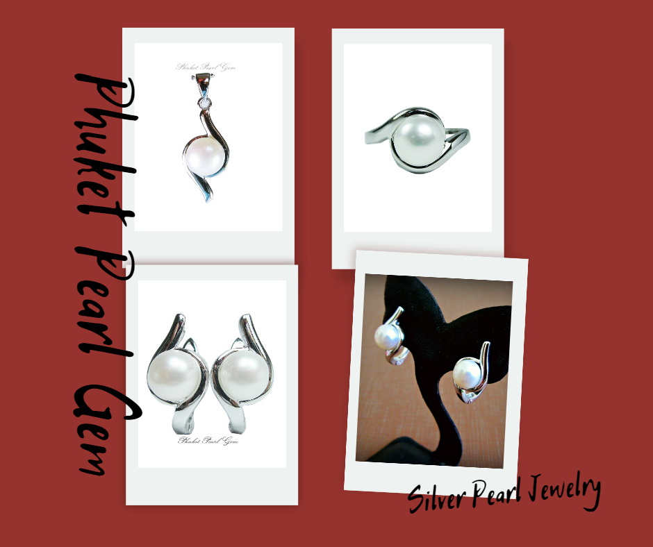 Simple Silver Pearl Ring