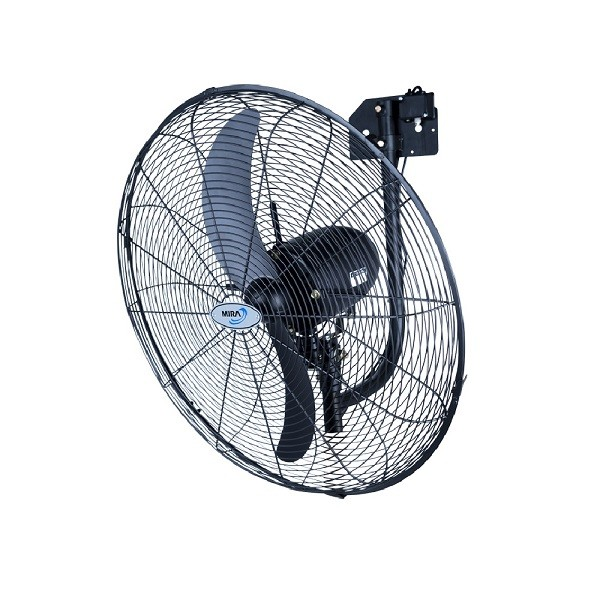 พัดลมติดผนัง 24 นิ้ว ดำ มิร่า MC-243W