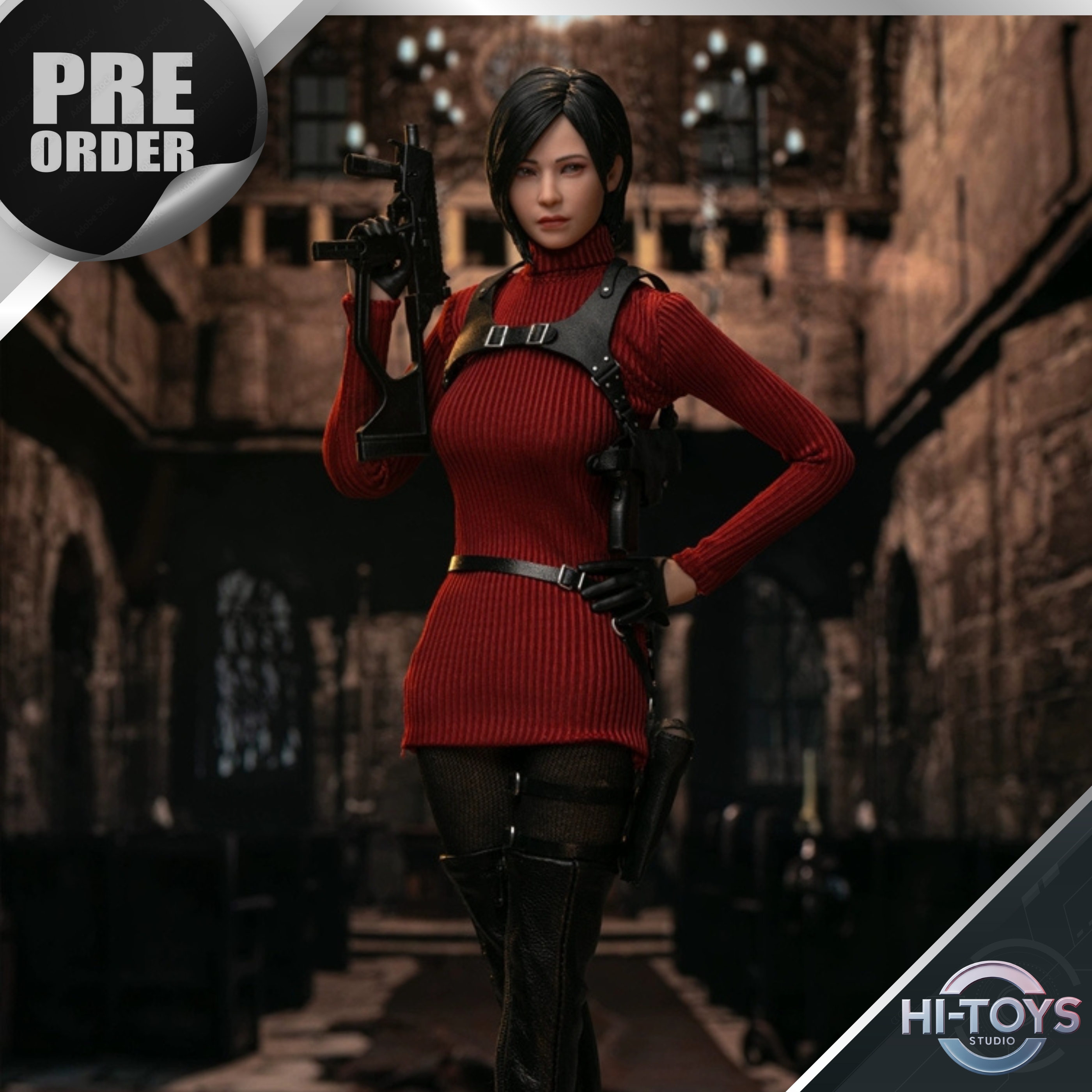 [8-10-2025] PRE ORDER - 𝗠𝗮𝘀𝘁𝗲𝗿 𝗧𝗲𝗮𝗺 - 1/6 Ada Wong Platinum Silicone Double Body Ver.