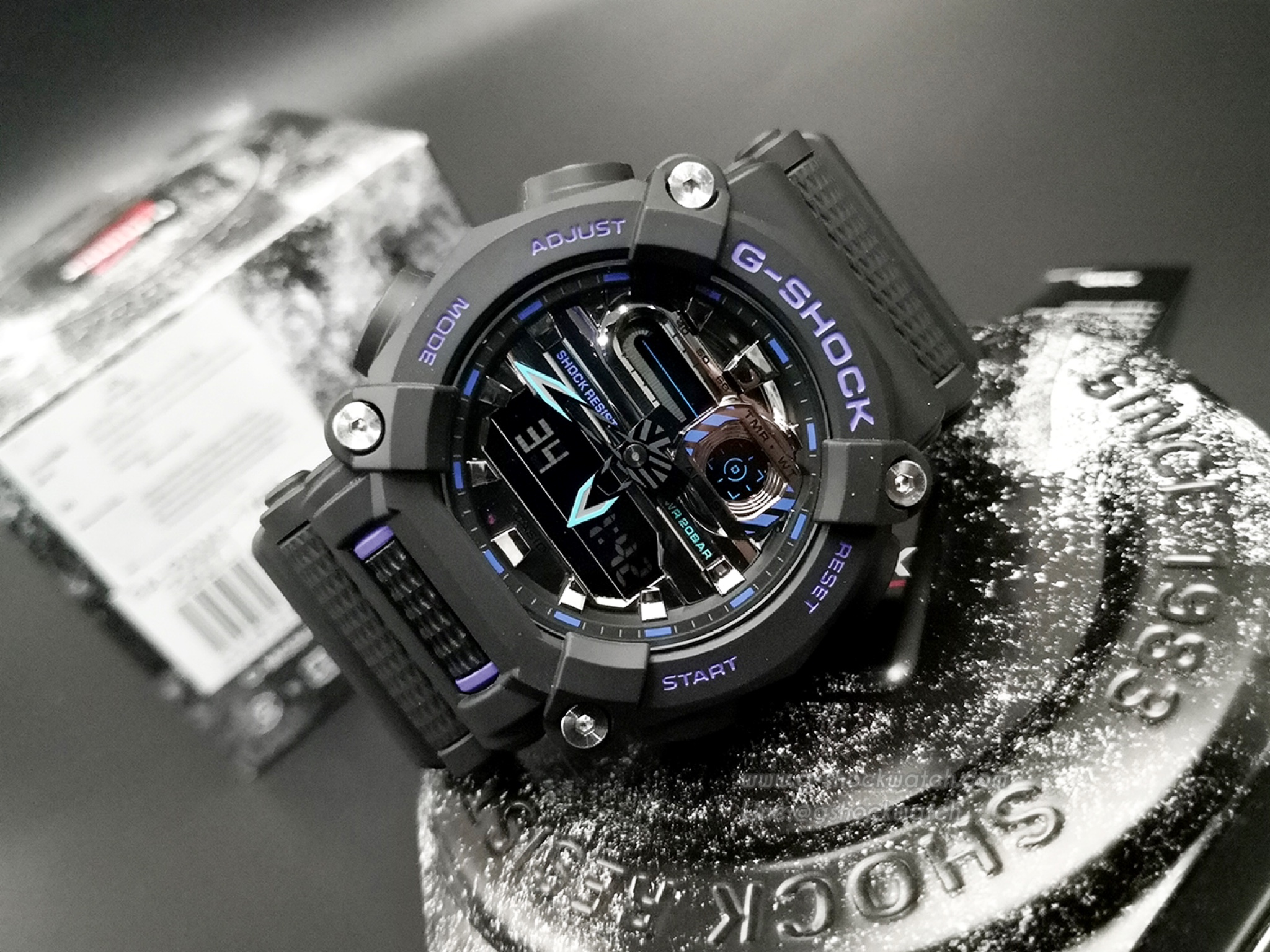 CASIO G-SHOCK นาฬิกาข้อมือ นาฬิกากันน้ำ นาฬิกาของแท้ ประกันศูนย์ CMG 1 ปี รุ่น GA-900AS-1A