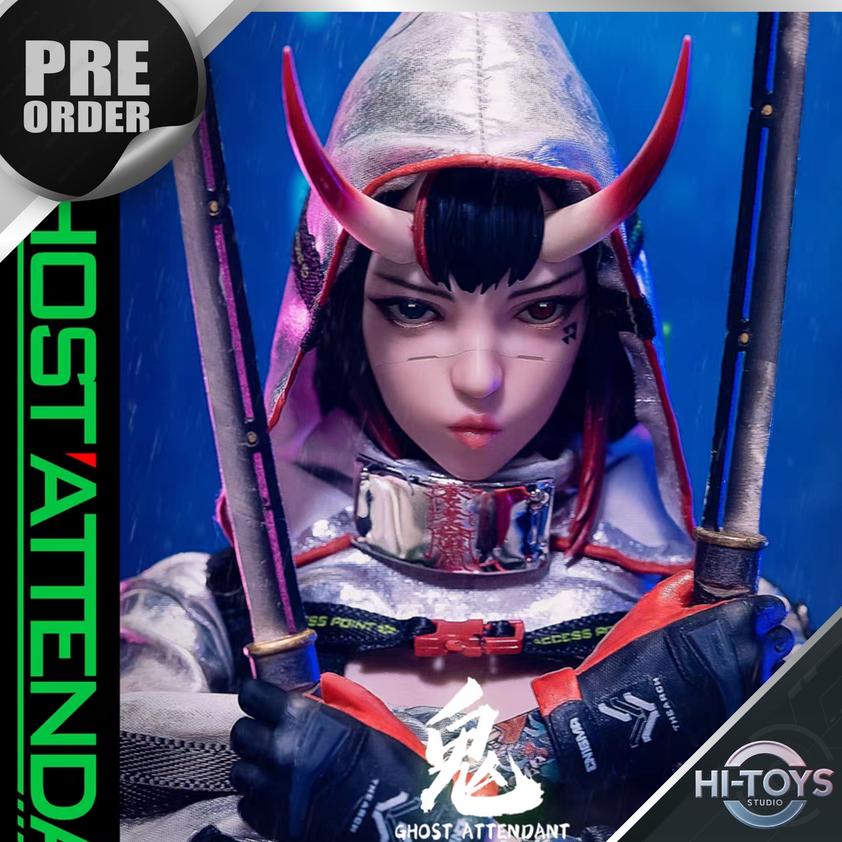 [21-10-2025] PRE ORDER - 𝗣𝗢𝗣𝗨𝗣 𝗖𝗢𝗦𝗧𝗨𝗠𝗘 - 1/6 Ghost Attendant