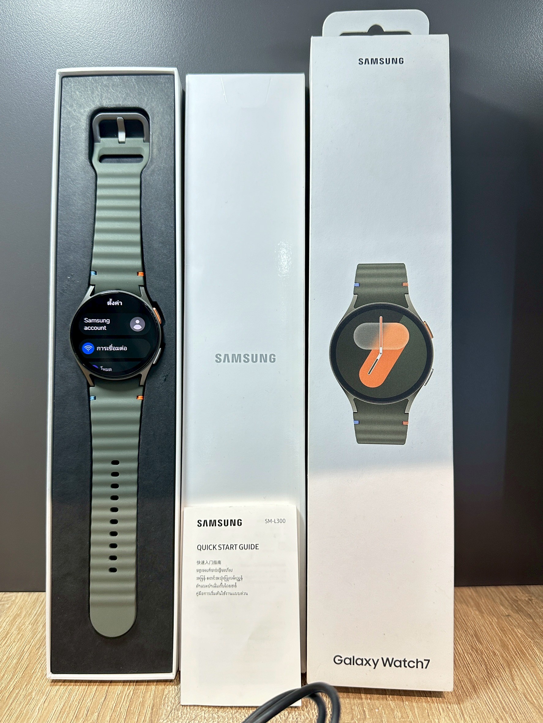 Samsung Galaxy Watch 7 40mm. สี Green