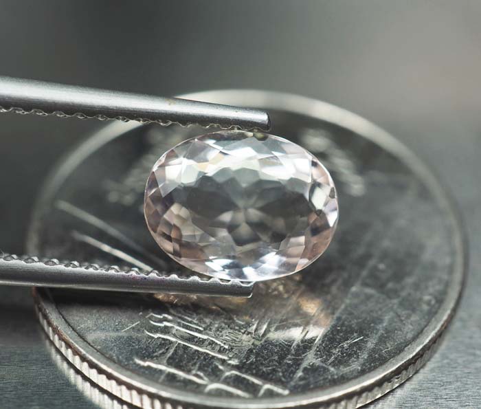 มอร์แกนไนท์ (Morganite) 1.20 กะรัต