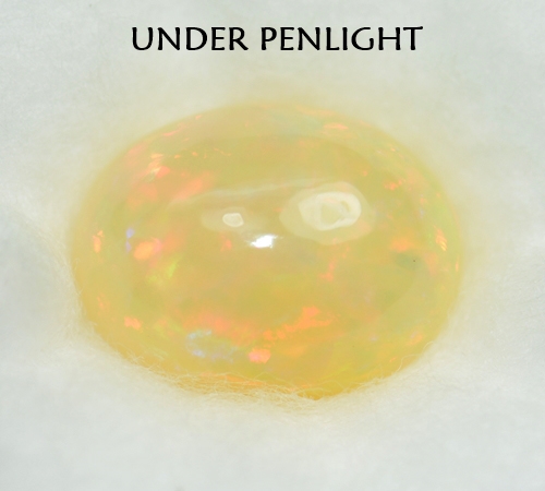 โอปอหลากสี (Multi Opal) 2.92 กะรัตสวยมาก