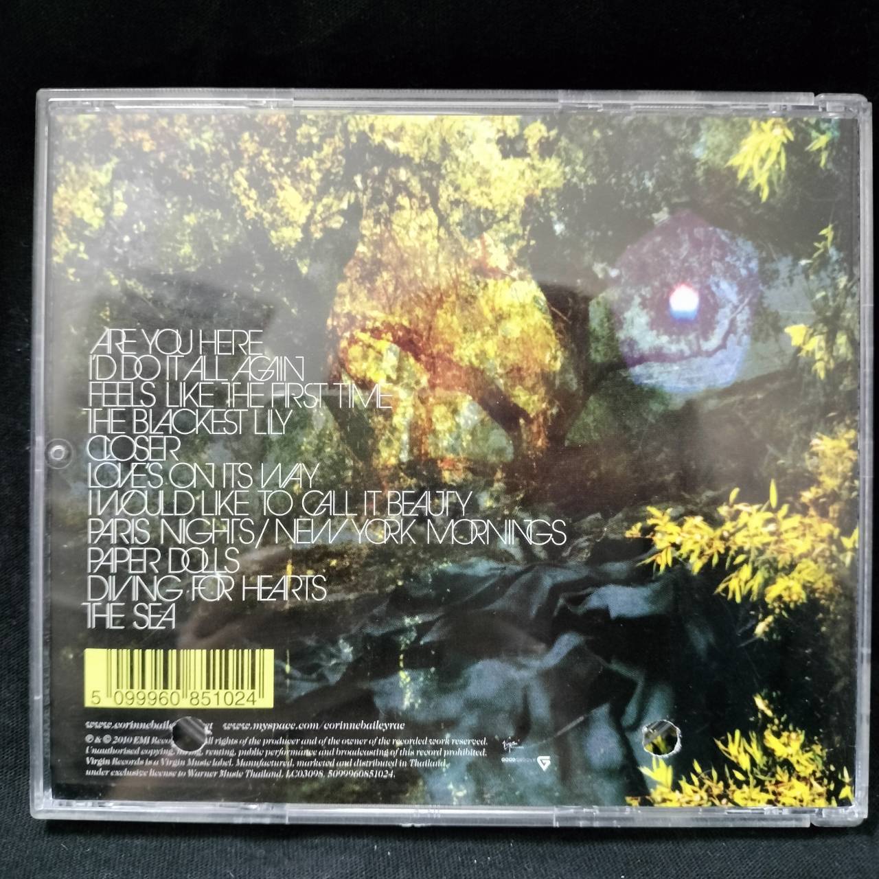 Corinne Bailey Rae – The Sea / THAILAND / ปกเจาะ / แผ่นโปรโม / แผ่นดี