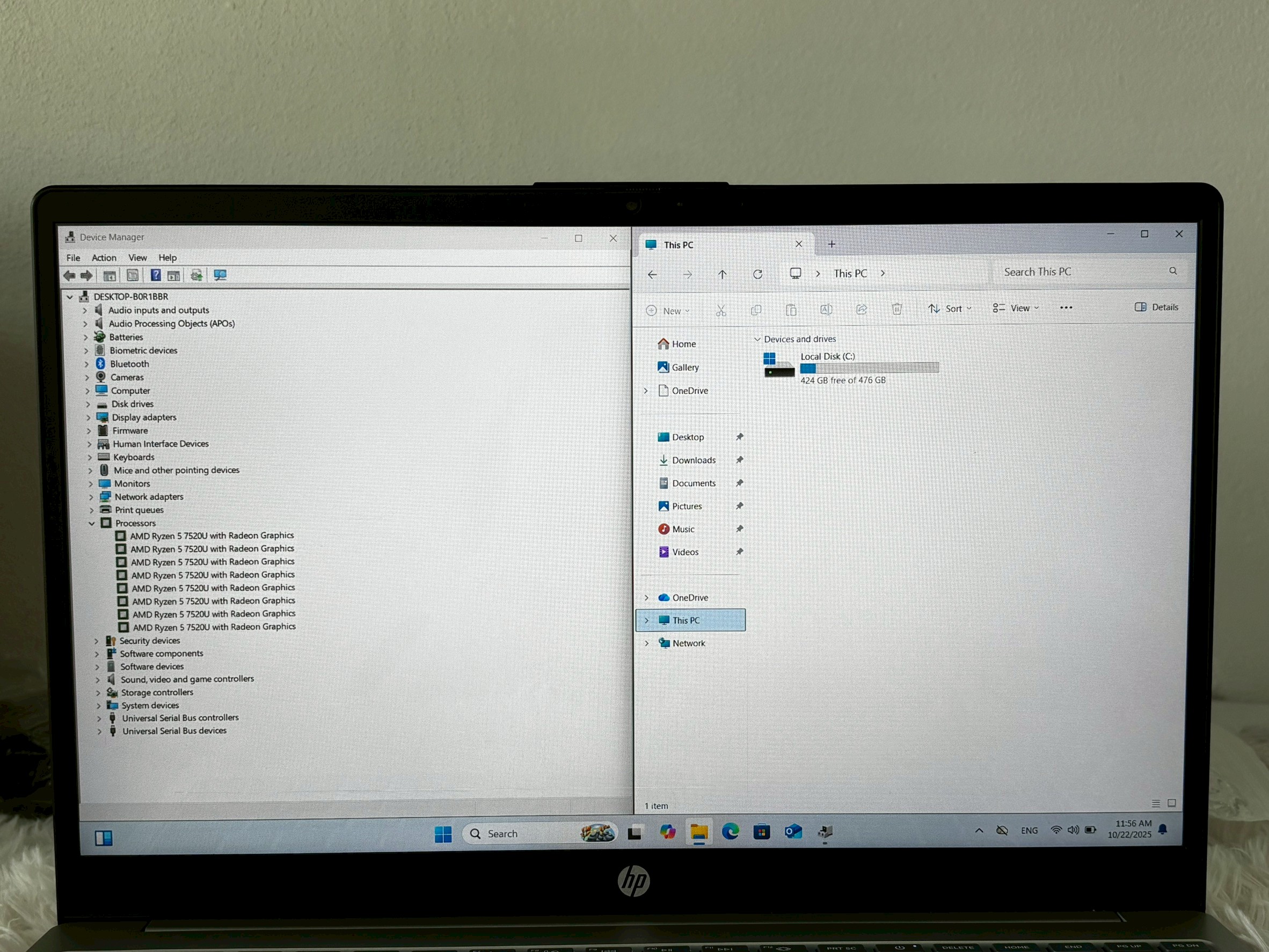 HP Laptop 15-FC0057AU Silver