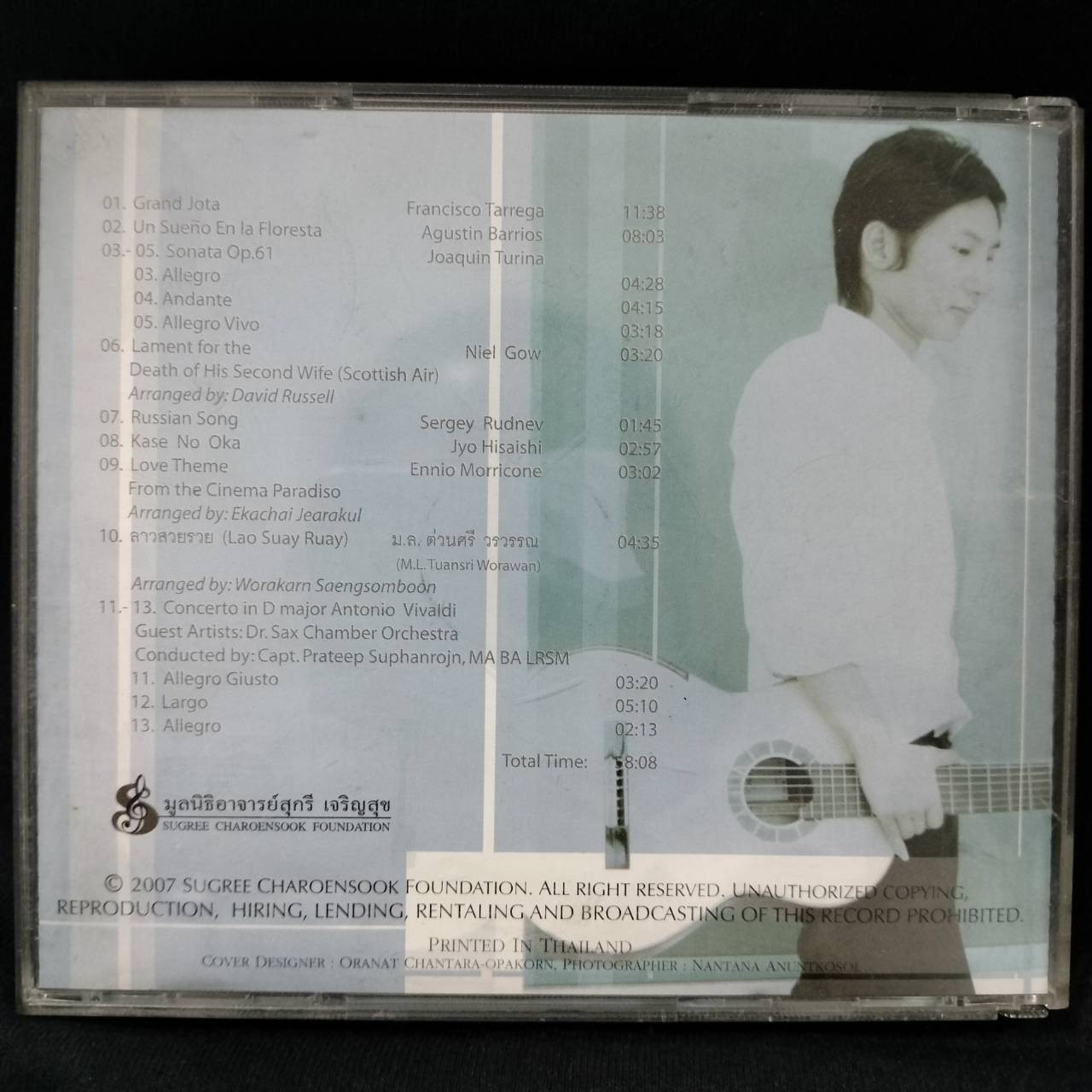 เอกชัย เจียรกุล – Guitar Solo: Ekachai Jearakul / แผ่นดี