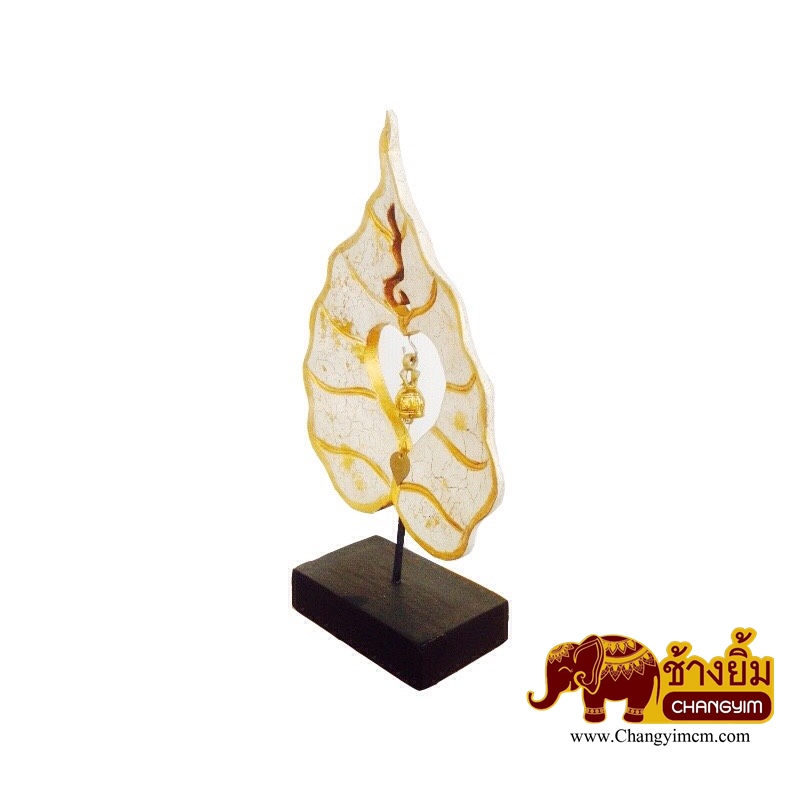 กระดิ่งใบโพธิ์ ( สีขาว )