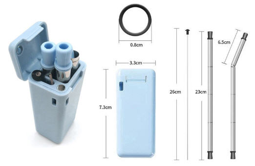 หลอด,หลอดแก้วน้ำ,หลอดพกพา,สกรีนโลโก้